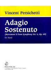 Adagio Sostenuto Concert Band sheet music cover